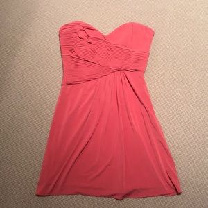 BCBG sweetheart strapless dress